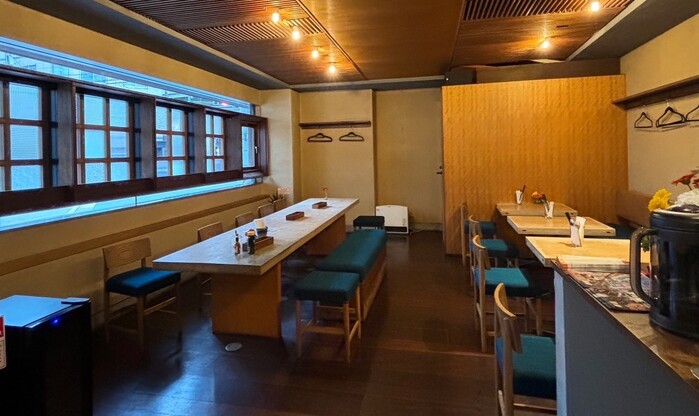 viaの店内インテリア