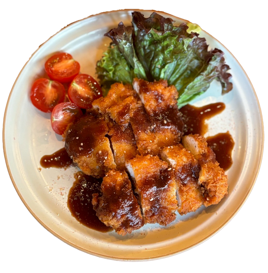 大人のスパイスチキンカツ
