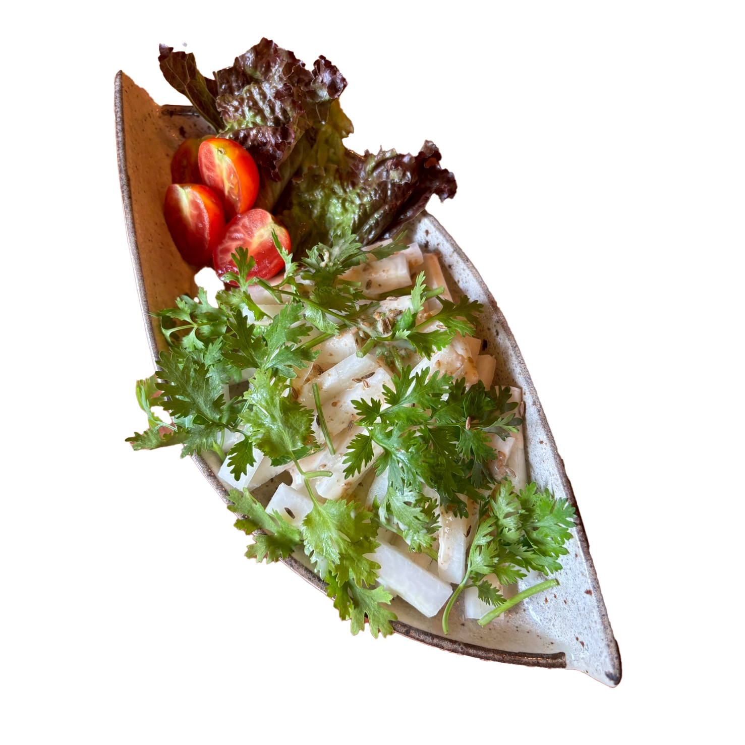 パクチー大根サラダ